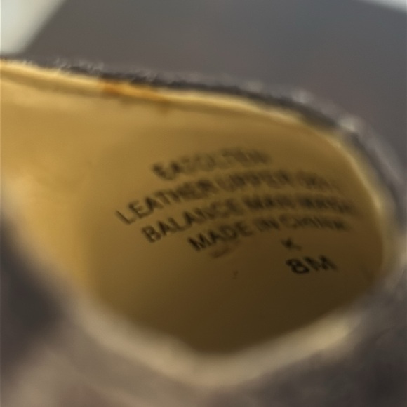 Enzo Angiolini Grey and Black Animal Print Slingback Platform 5” Heels Size 8 - Picture 16 of 16